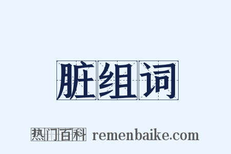 脏组词是什么意思的图片